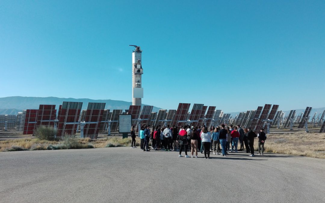 Visita Plataforma Solar de Almería (PSA) con alumnos 3º ESO